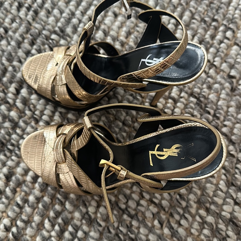 saint laurent high sandals - Picture 3 of 8